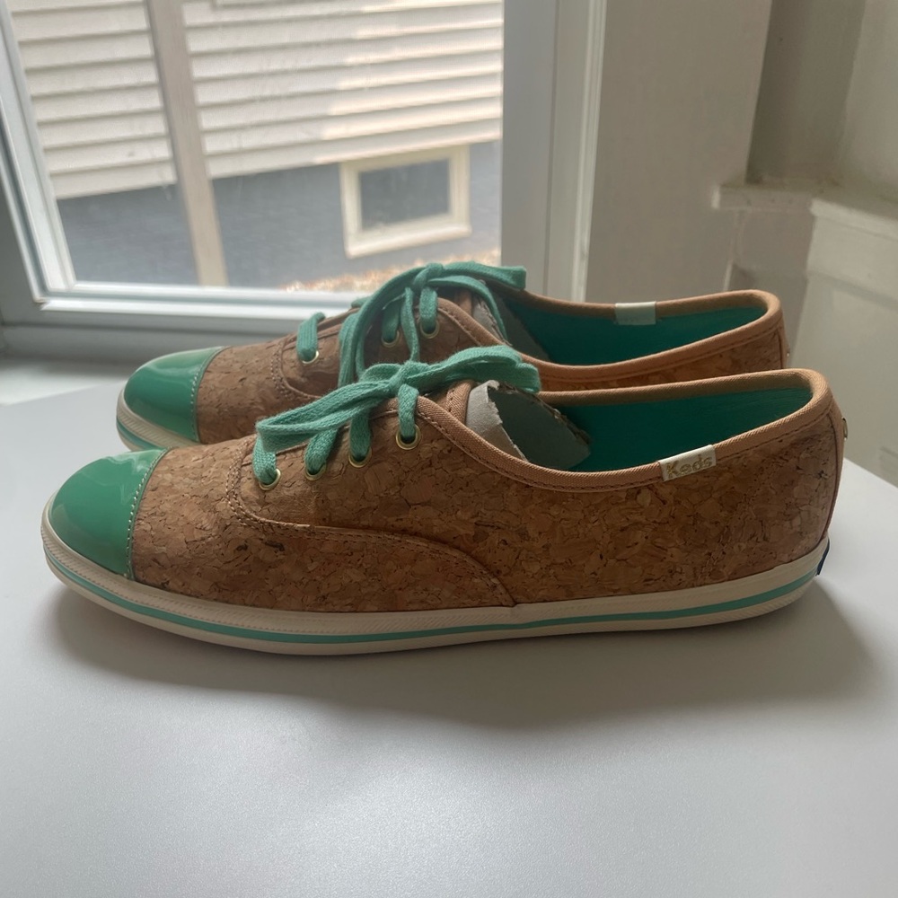 Kate Spade Corkie Sneakers Size 7 1/2 - Picture 4 of 7